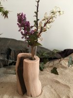 Vase aus 48 Jahre altem Portugieser, ungeölt.
